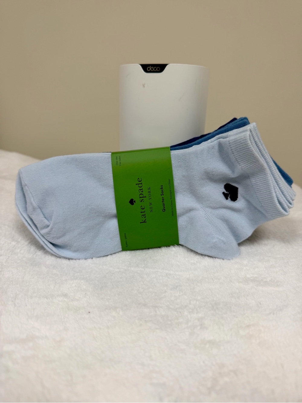 Kate Spade Quarter Socks. Set of 6
